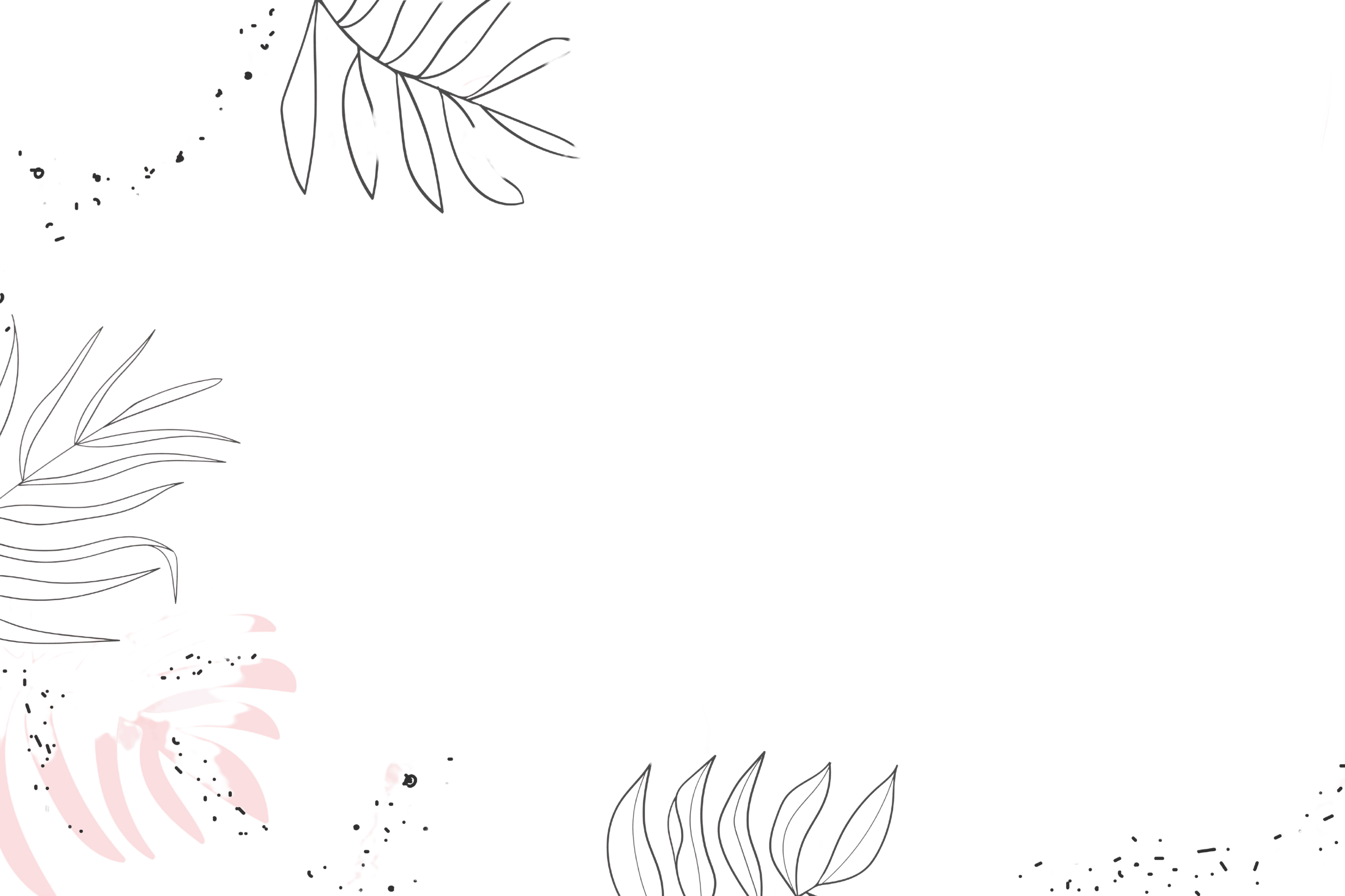 Pink Leafy Wallpaper